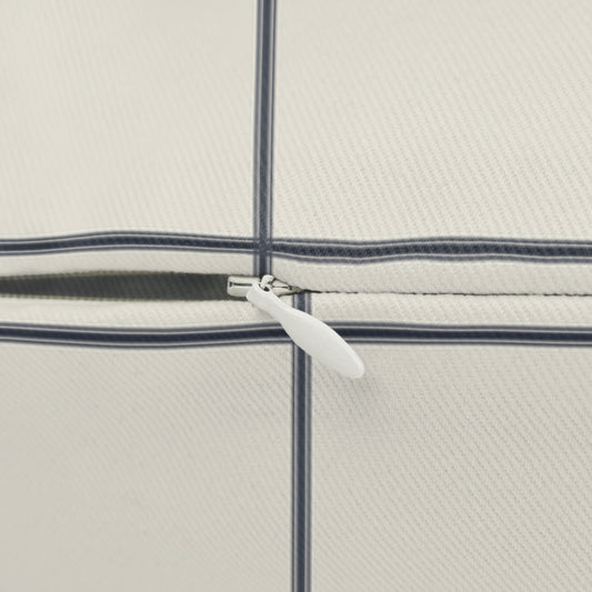 Windowpane Lumbar Pillow