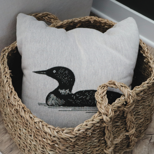 Loonstead Woven Pillow