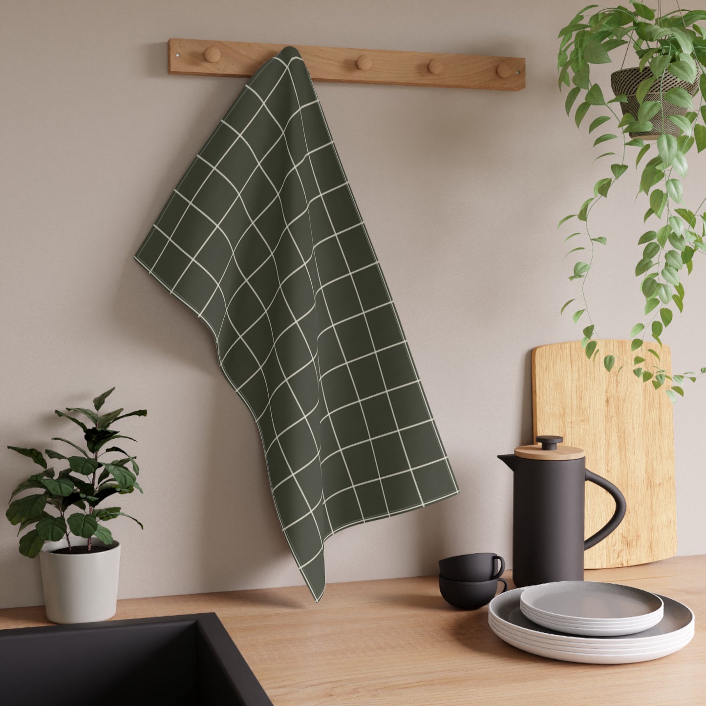 The Hearthpane Tea Towel