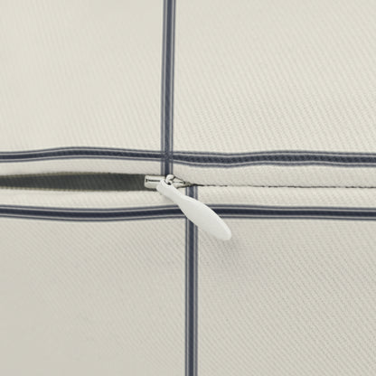 Windowpane Lumbar Pillow