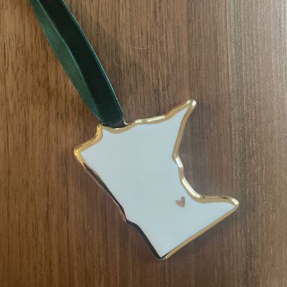 Minnesota Porcelain Ornament