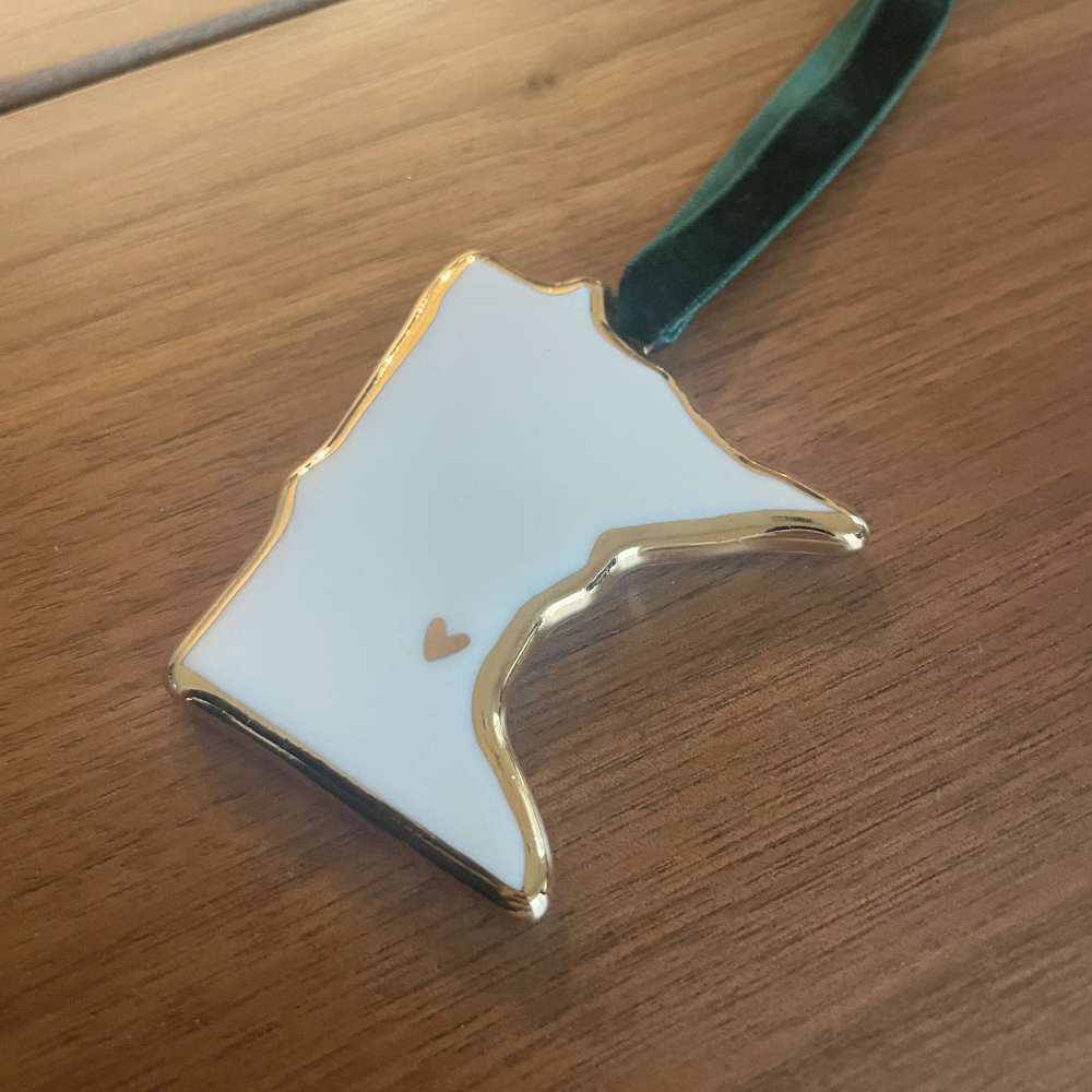 Minnesota Porcelain Ornament