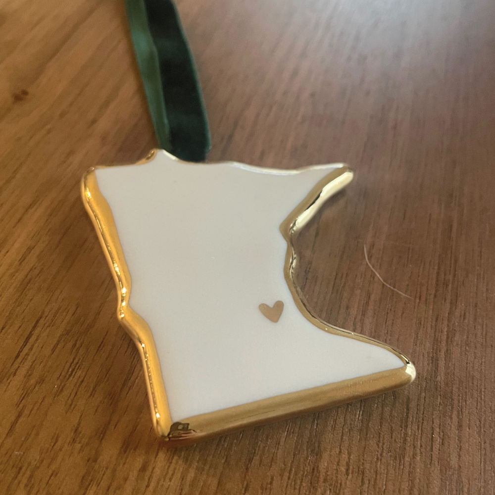 Minnesota Porcelain Ornament