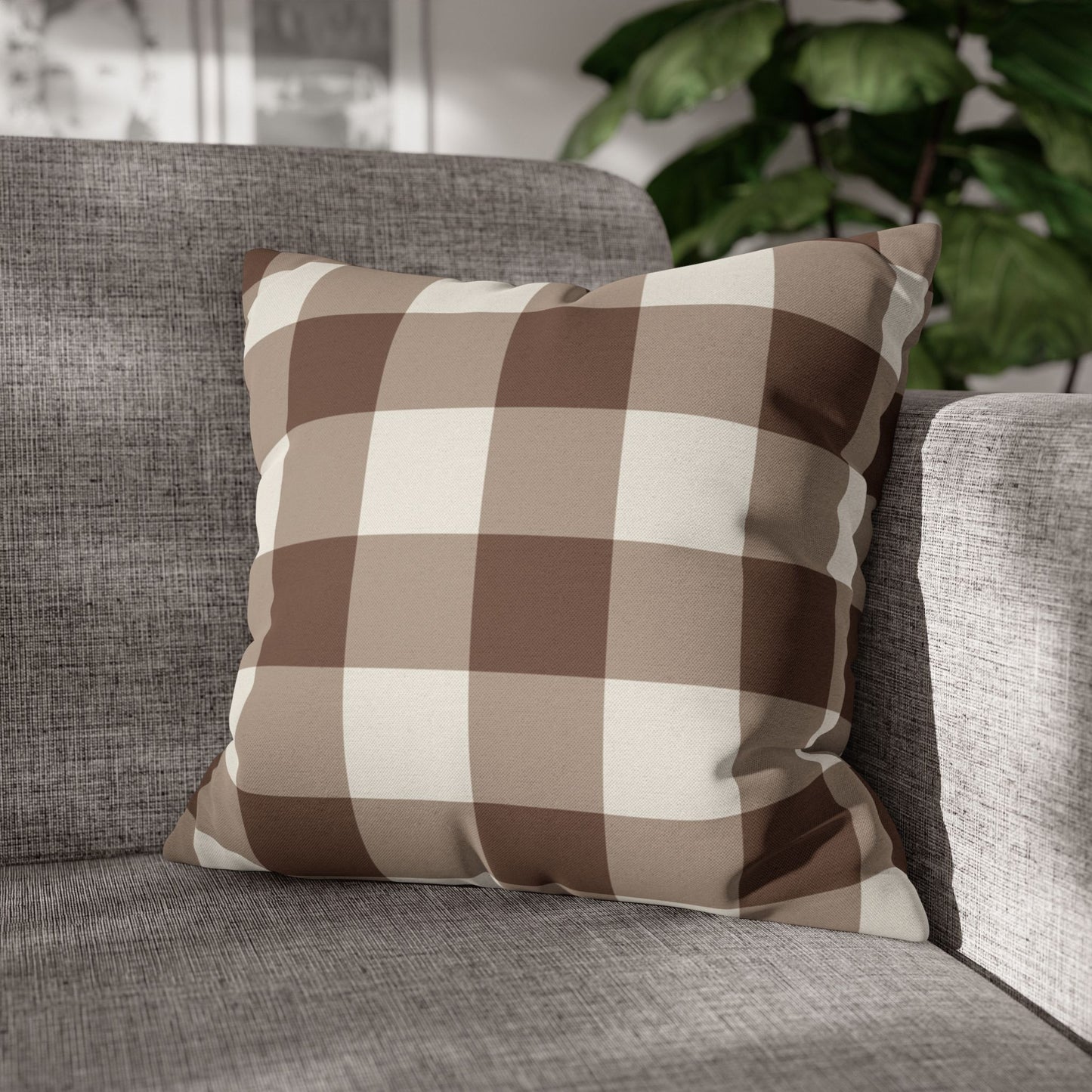 The Hearthcheck Throw Pillow