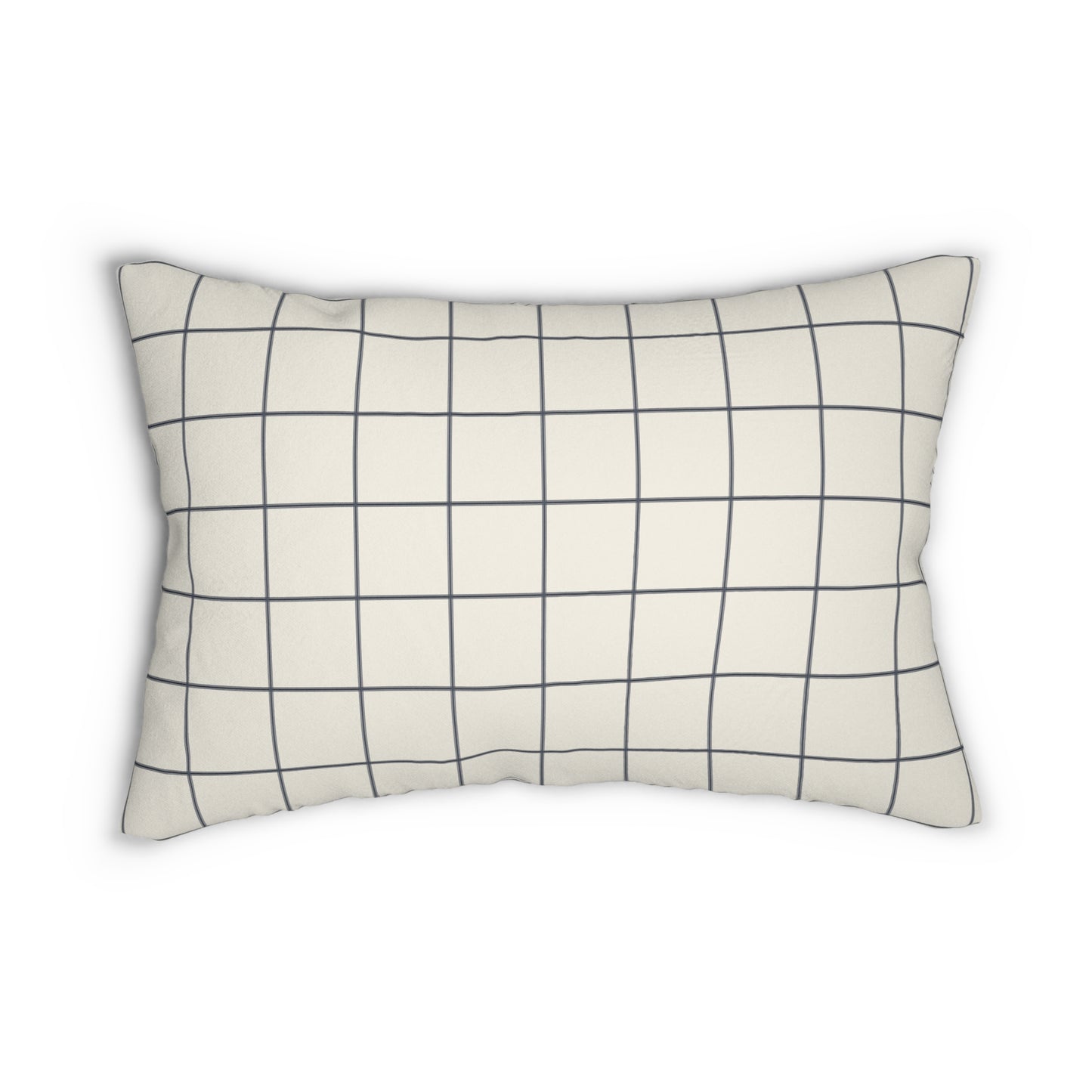 The Windowpane Lumbar Pillow