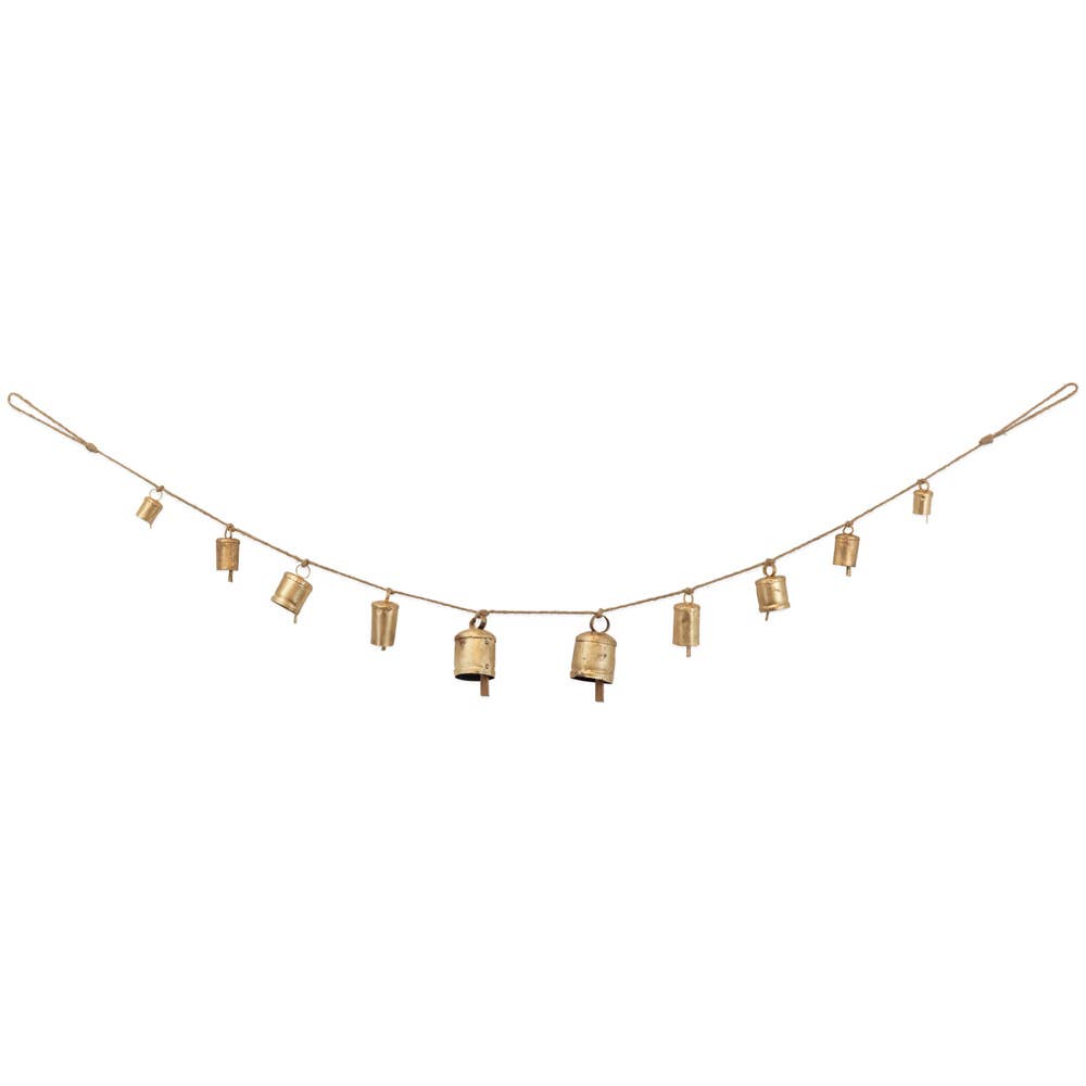 Gold Bell Garland