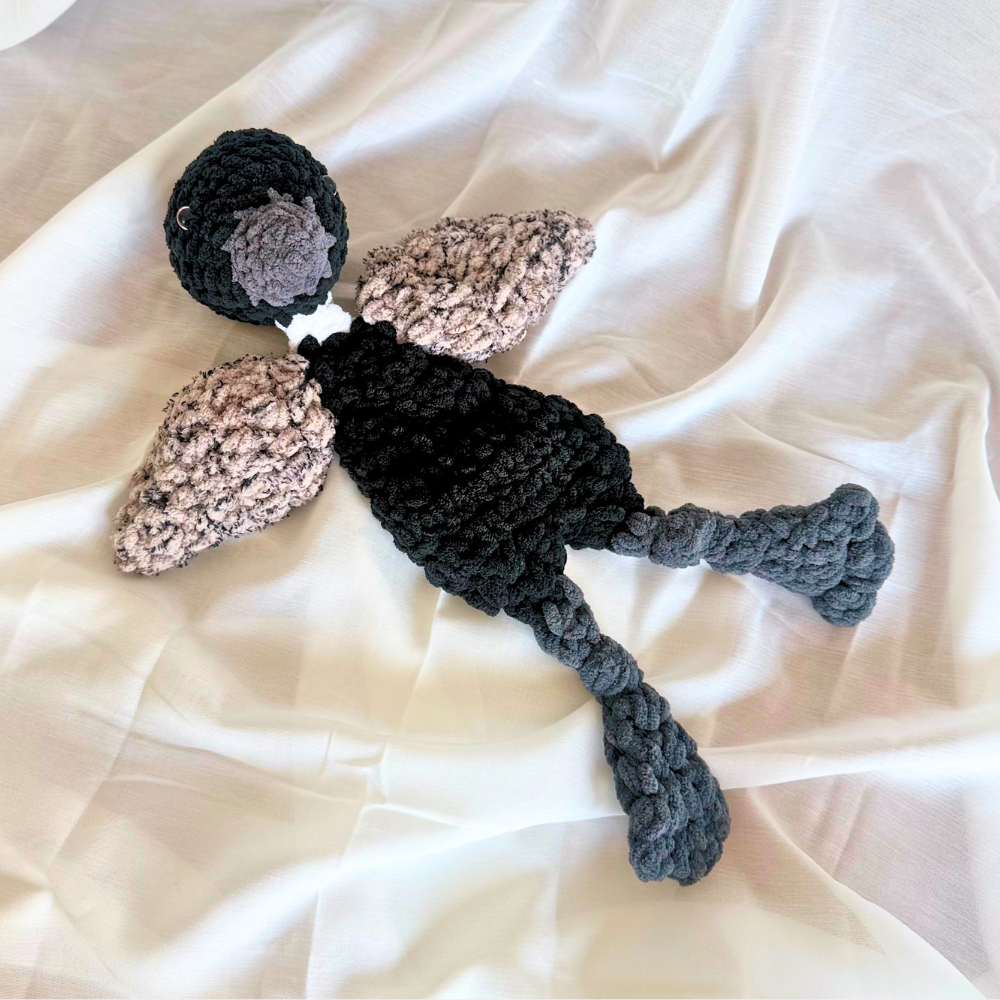 Handcrafted Crochet Loon Lovey