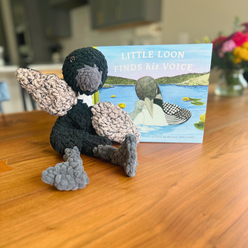 Handcrafted Crochet Loon Lovey