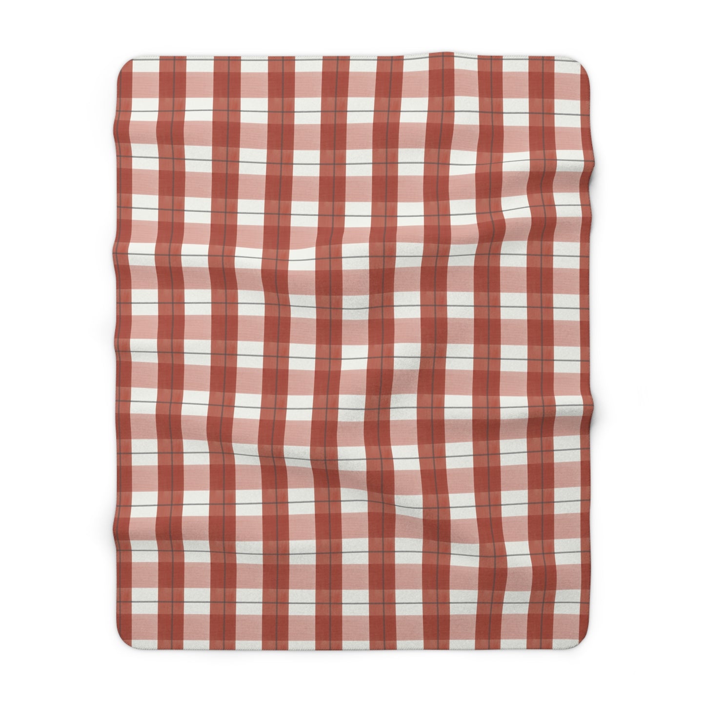 Winter Plaid Sherpa Blanket