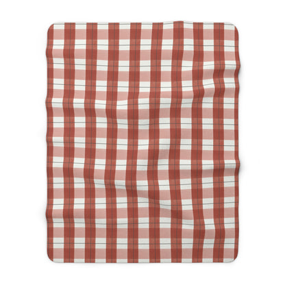 Winter Plaid Sherpa Blanket
