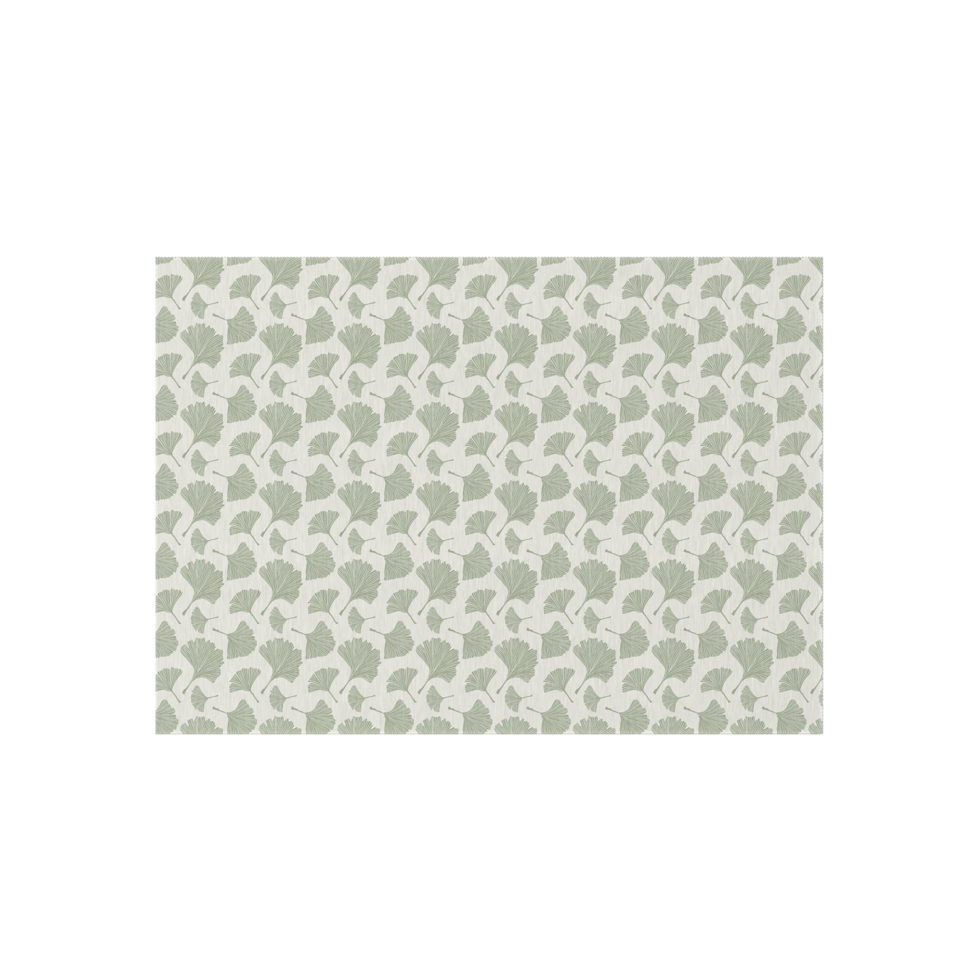 Green Fan Leaf Outdoor Rug - Loonstead Living