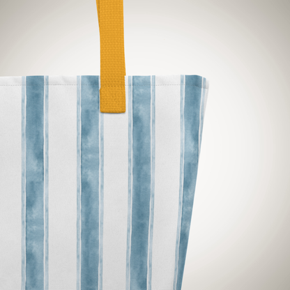 Heritage Stripe Market Tote