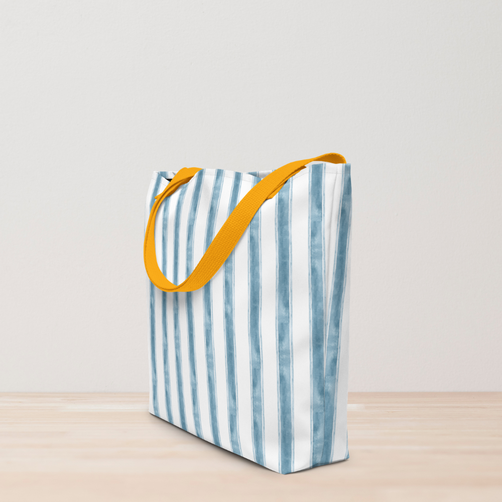 Heritage Stripe Market Tote