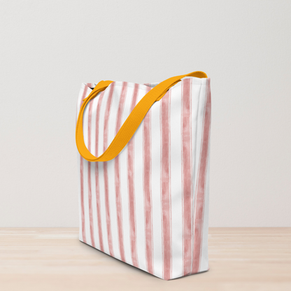 Heritage Stripe Market Tote