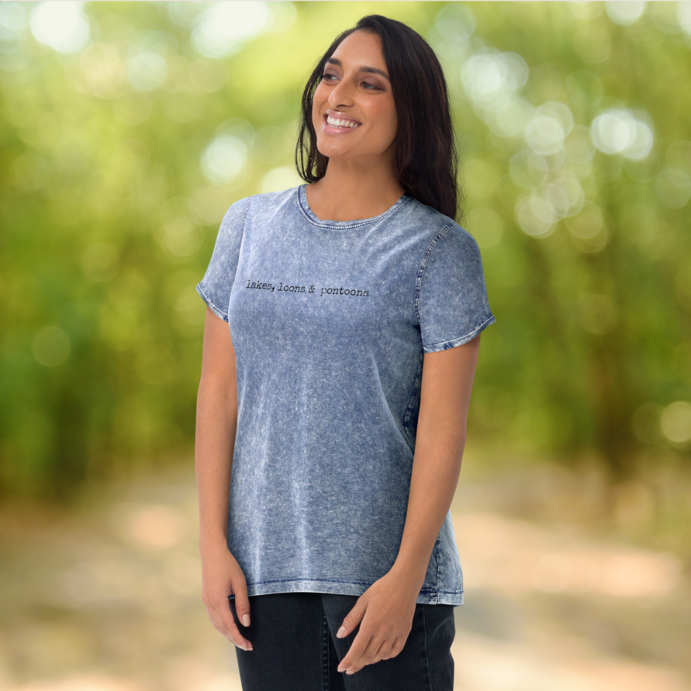 Lake, Loons & Pontoon Vintage Tee