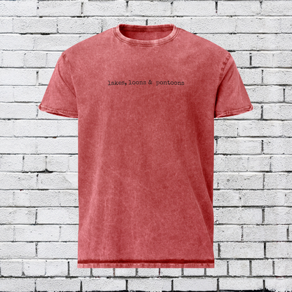 Lake, Loons & Pontoon Vintage Tee
