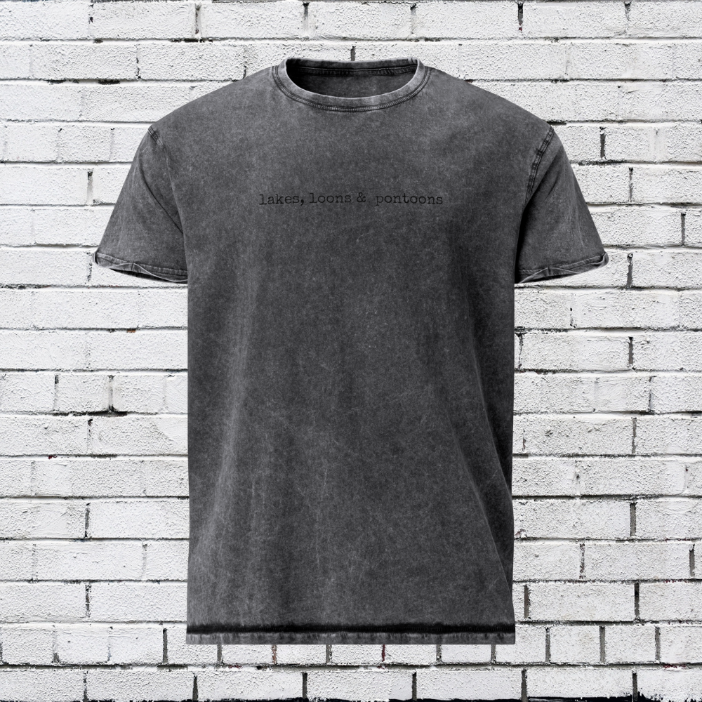 Lake, Loons & Pontoon Vintage Tee
