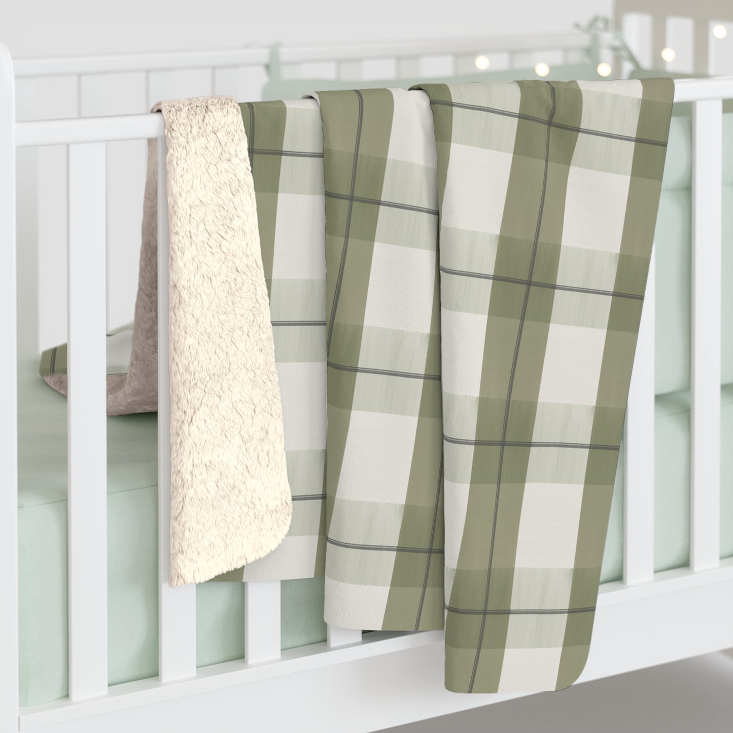 Winter Plaid Sherpa Blanket