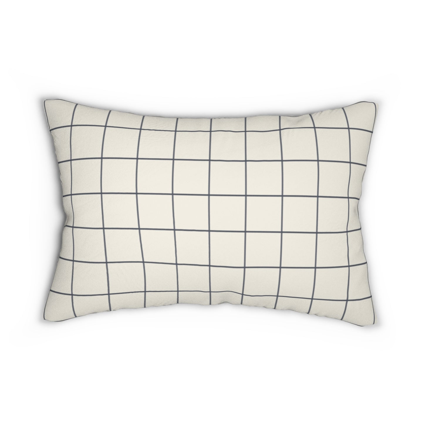 The Windowpane Lumbar Pillow