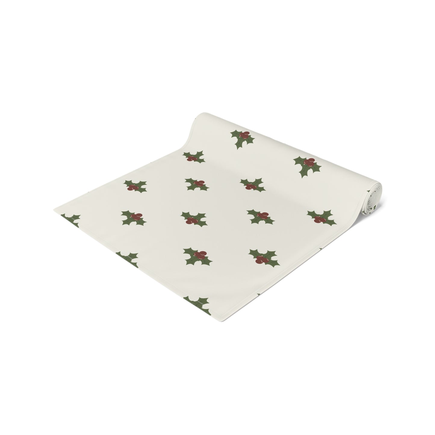 Festive Holly Table Runner