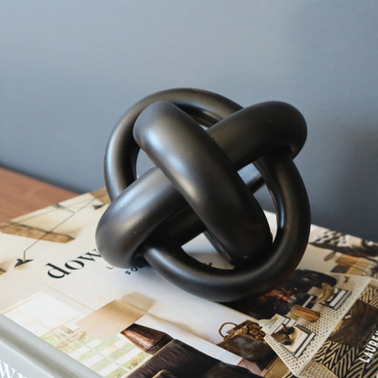 Triple Loop Orb Sculpture - Loonstead Living