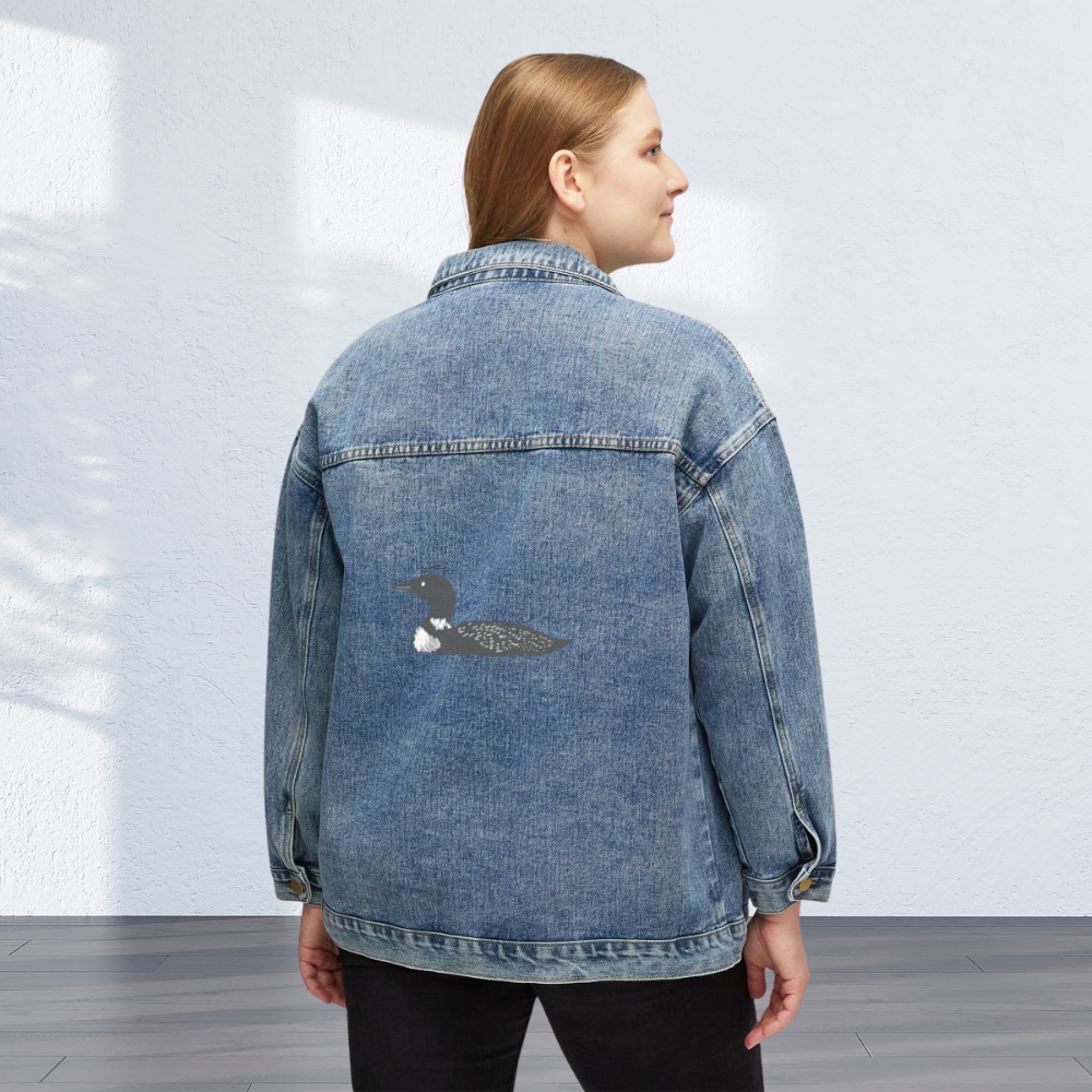 Loon Emblem Denim Jacket - Loonstead Living