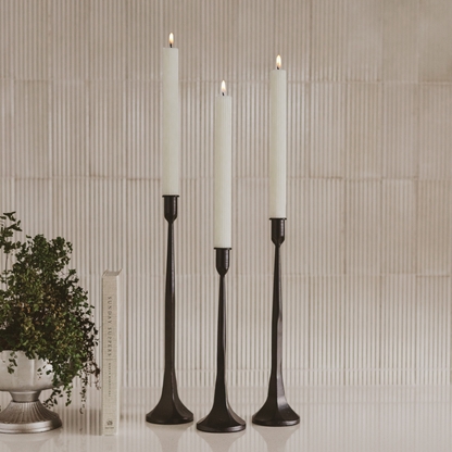 The Fluted Taper Candle Set