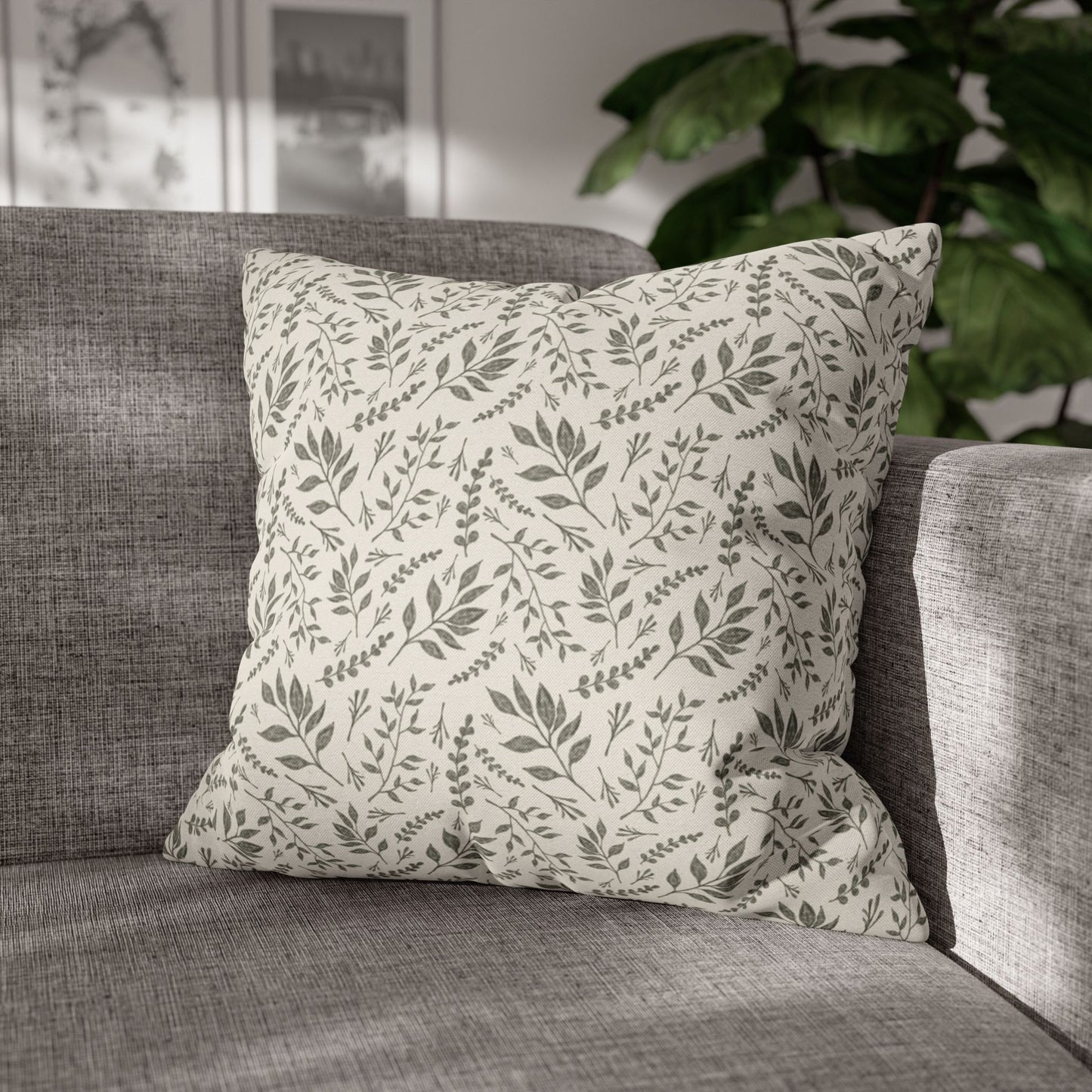 The Fernlight Throw Pillow