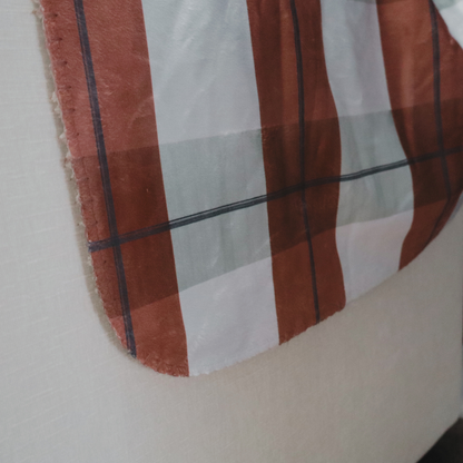 Winter Plaid Sherpa Blanket