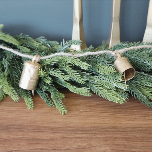 Gold Bell Garland