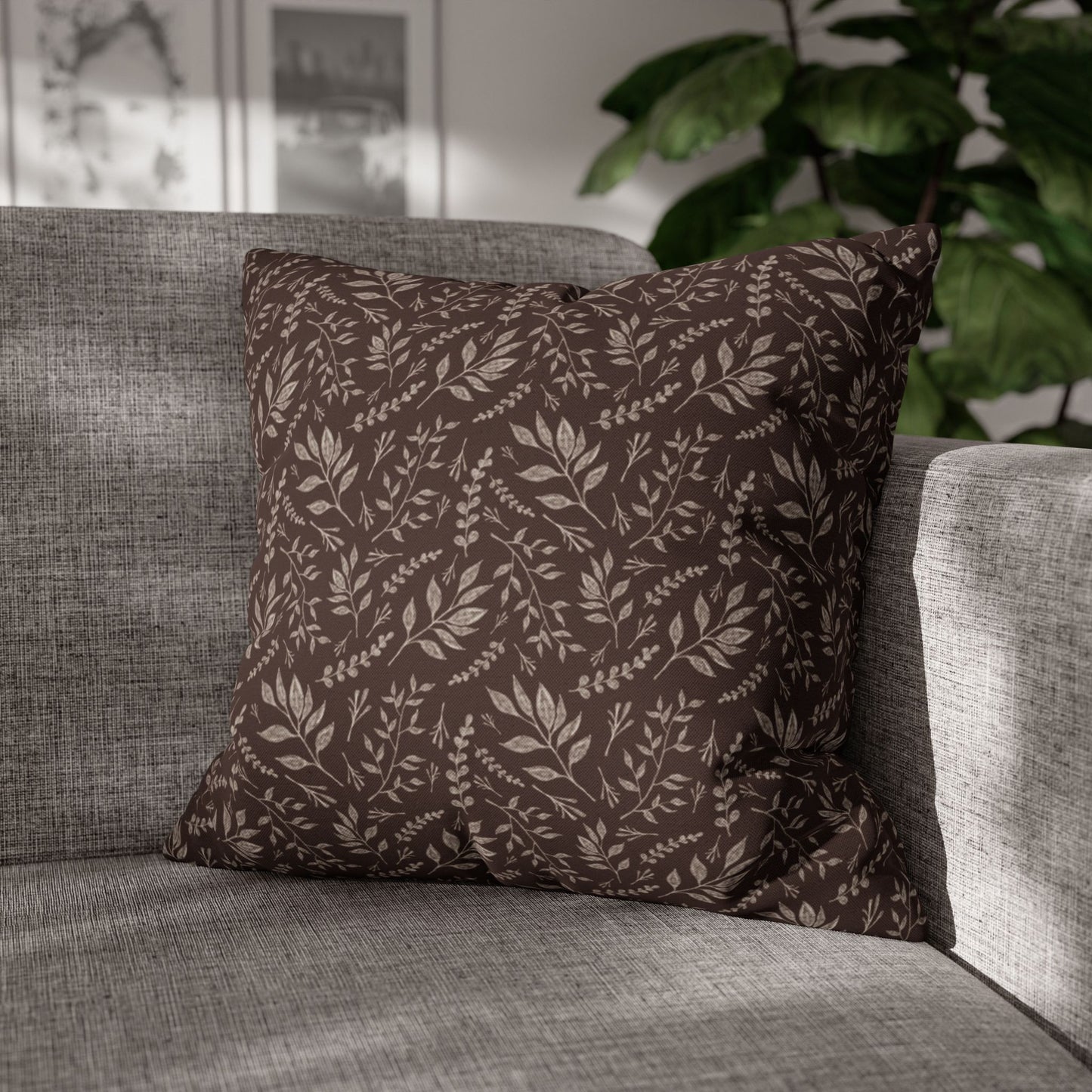The Fernlight Throw Pillow