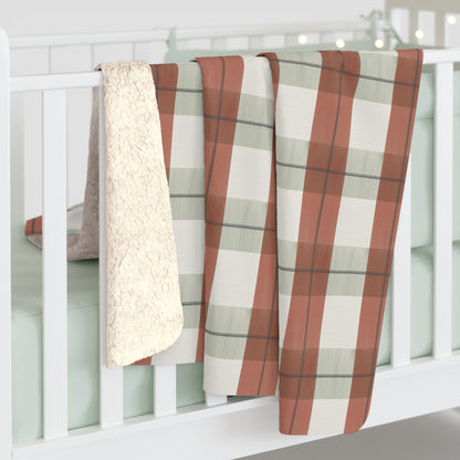 Winter Plaid Sherpa Blanket