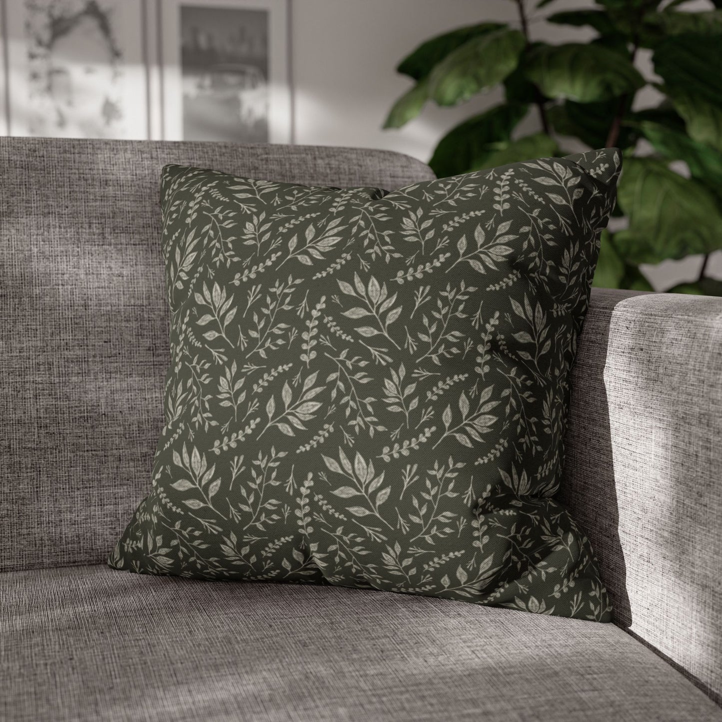 The Fernlight Throw Pillow