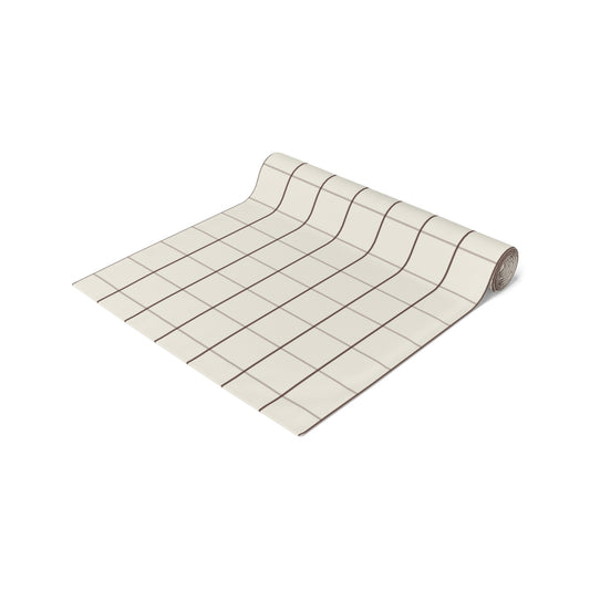 The Windowpane Table Runner