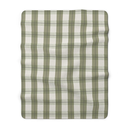 Winter Plaid Sherpa Blanket