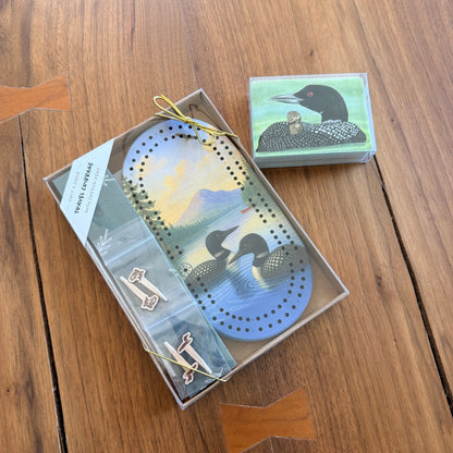 Mini Loon Cribbage Gift Set