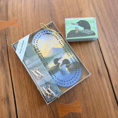 Mini Loon Travel Cribbage Board
