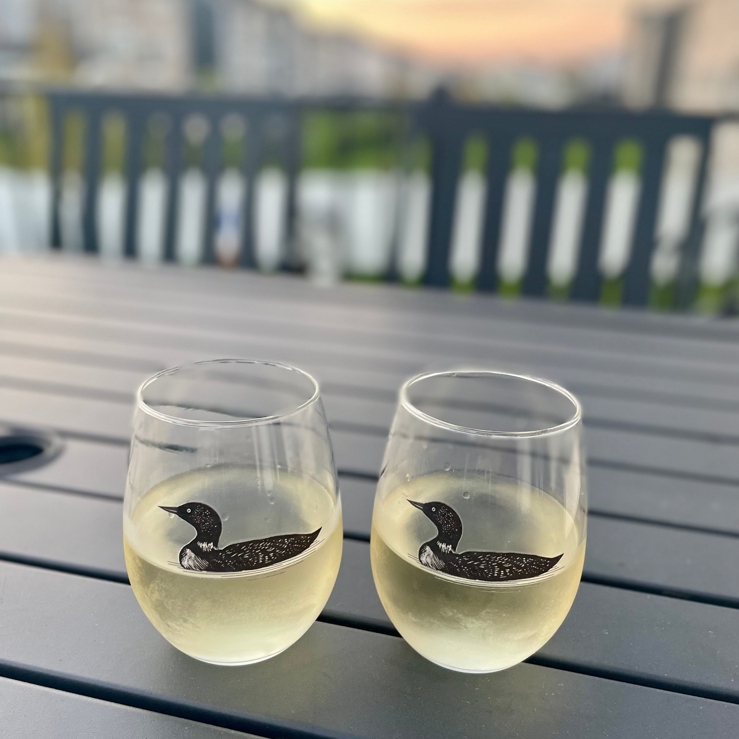 The Looncrest Wine Glass - Loonstead Living