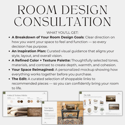 Room Design Consultation - Loonstead Living