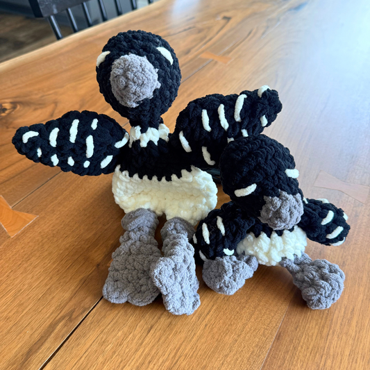 Handcrafted Crochet Loon Lovey