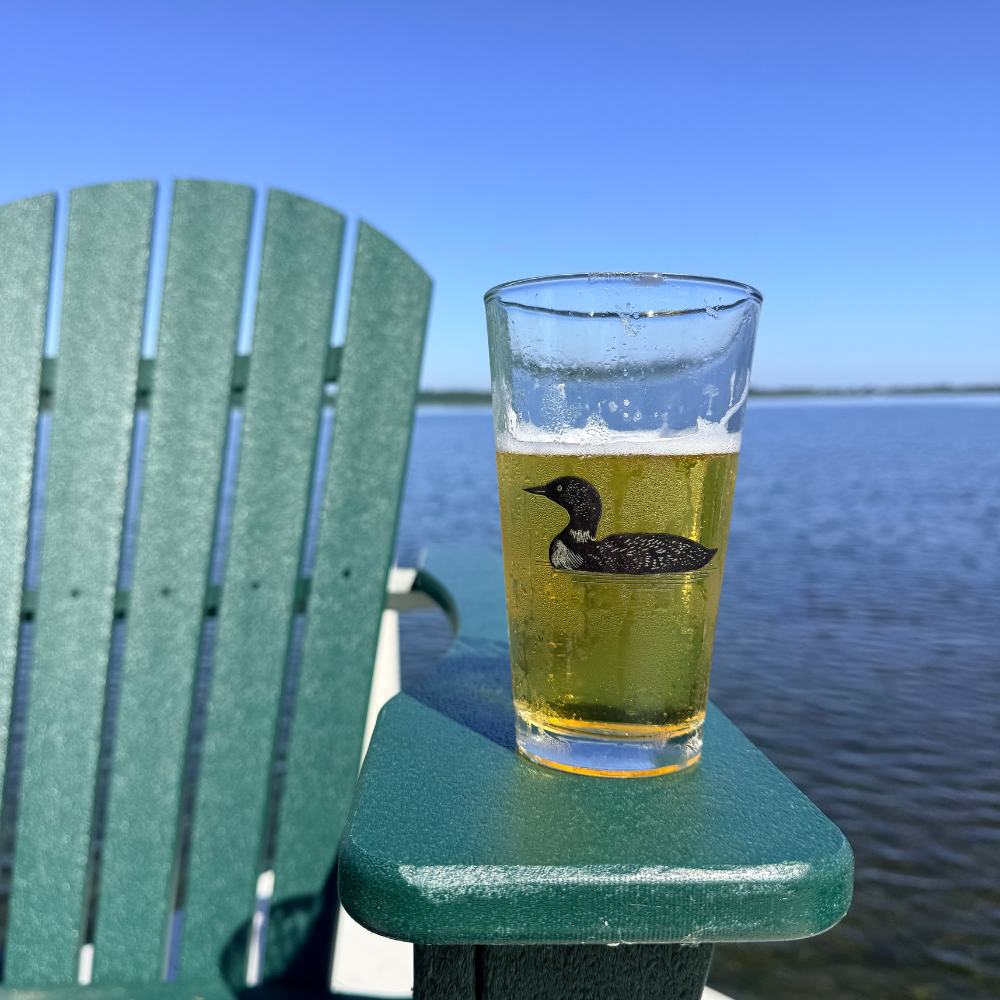 Loon Pint Glass
