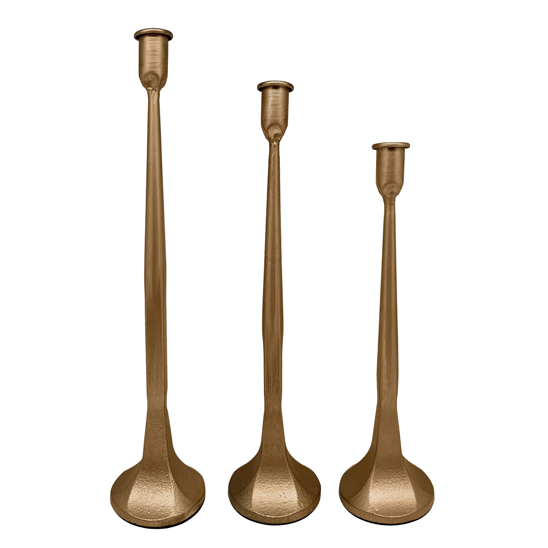 Cast Iron Candlestick Trio - Loonstead Living