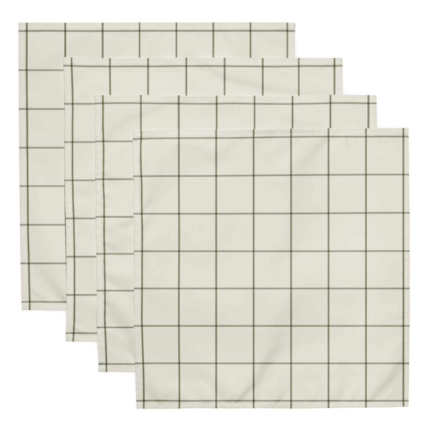 The Windowpane Napkins - Set of 4