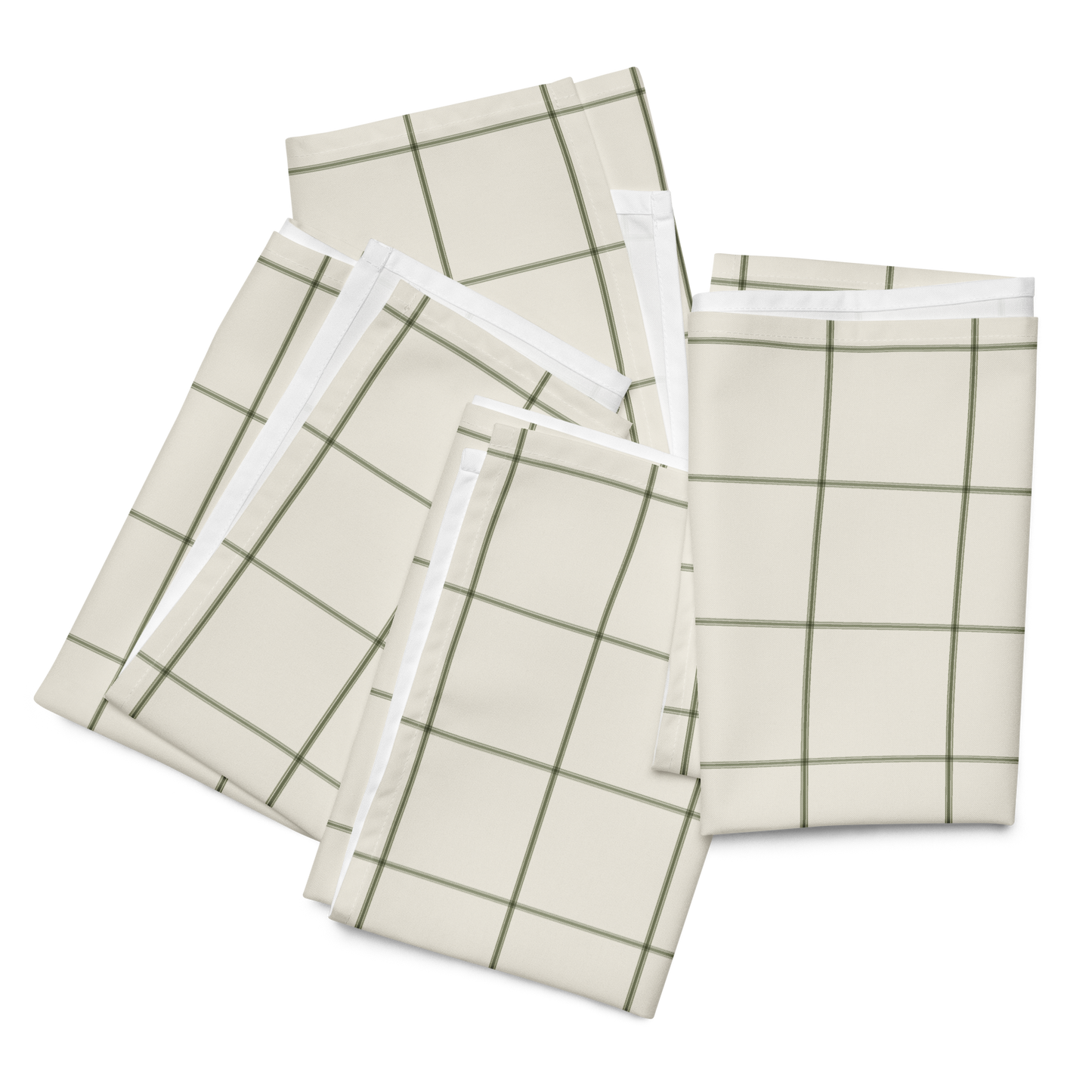 The Windowpane Napkins - Set of 4
