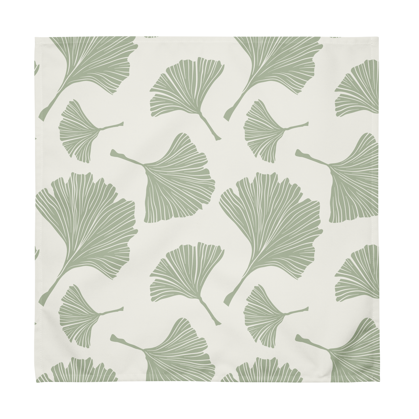 Green Fan Leaf Cloth Napkins - Set of 4 - Loonstead Living