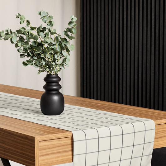 The Windowpane Table Runner
