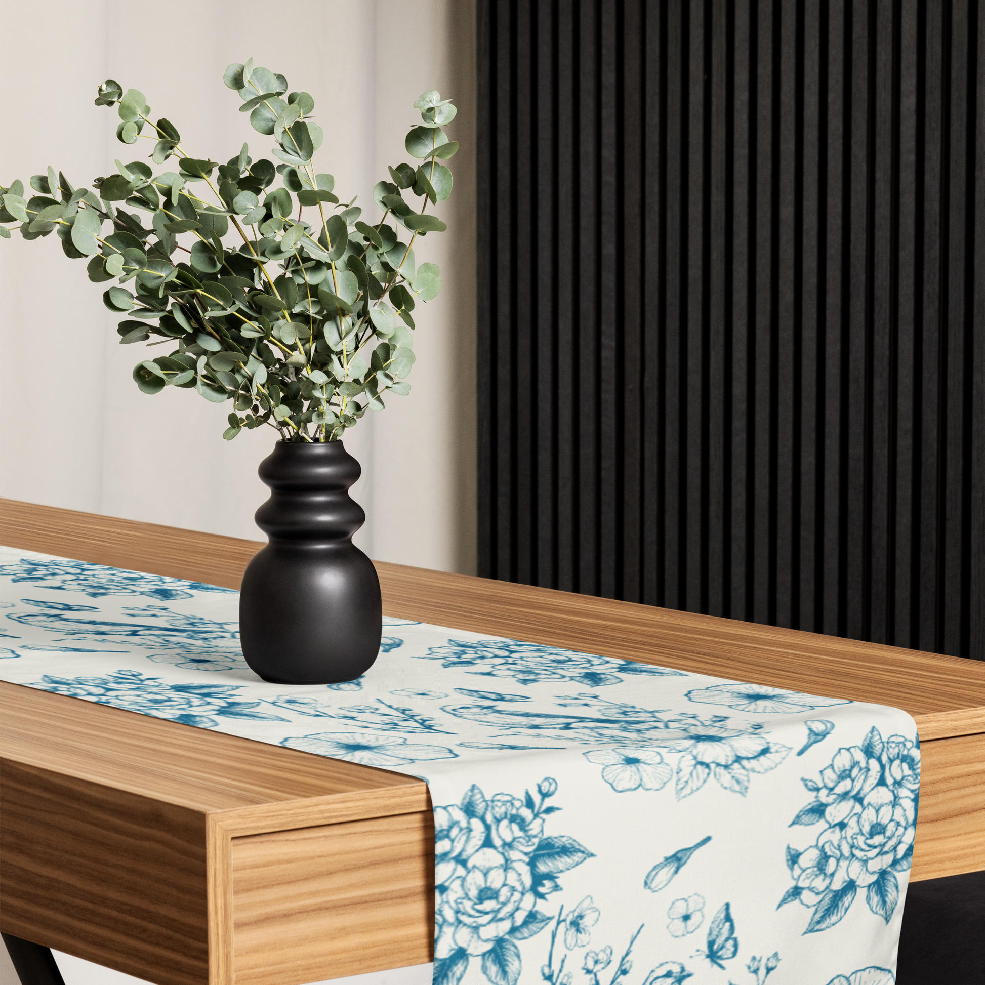 Blue Bird Table Runner - Loonstead Living
